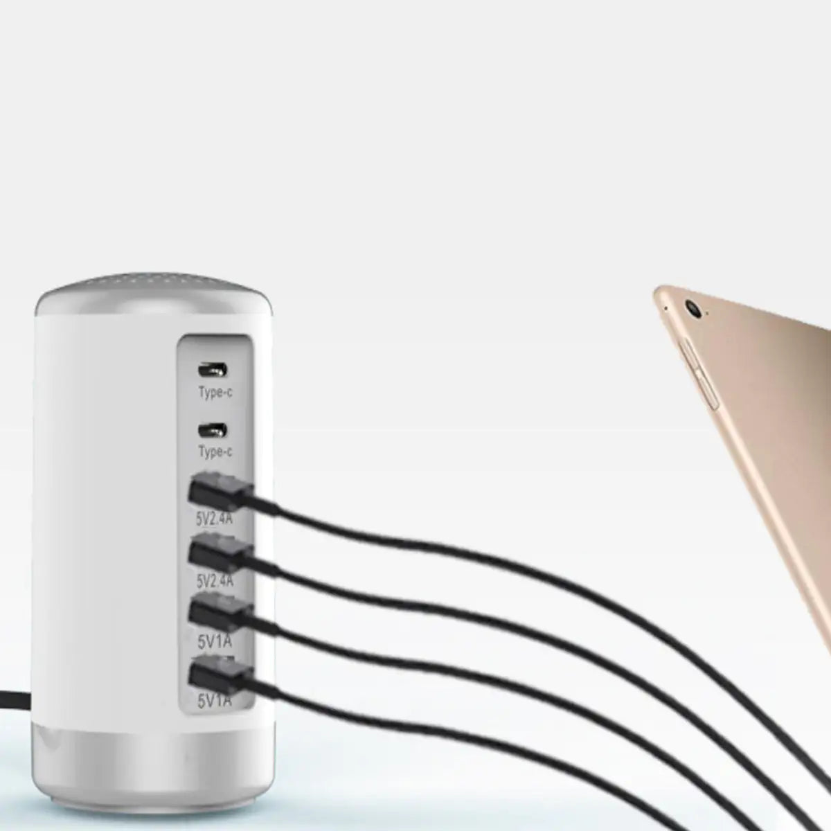 Tower USB With 6 High Speed Charging Ports