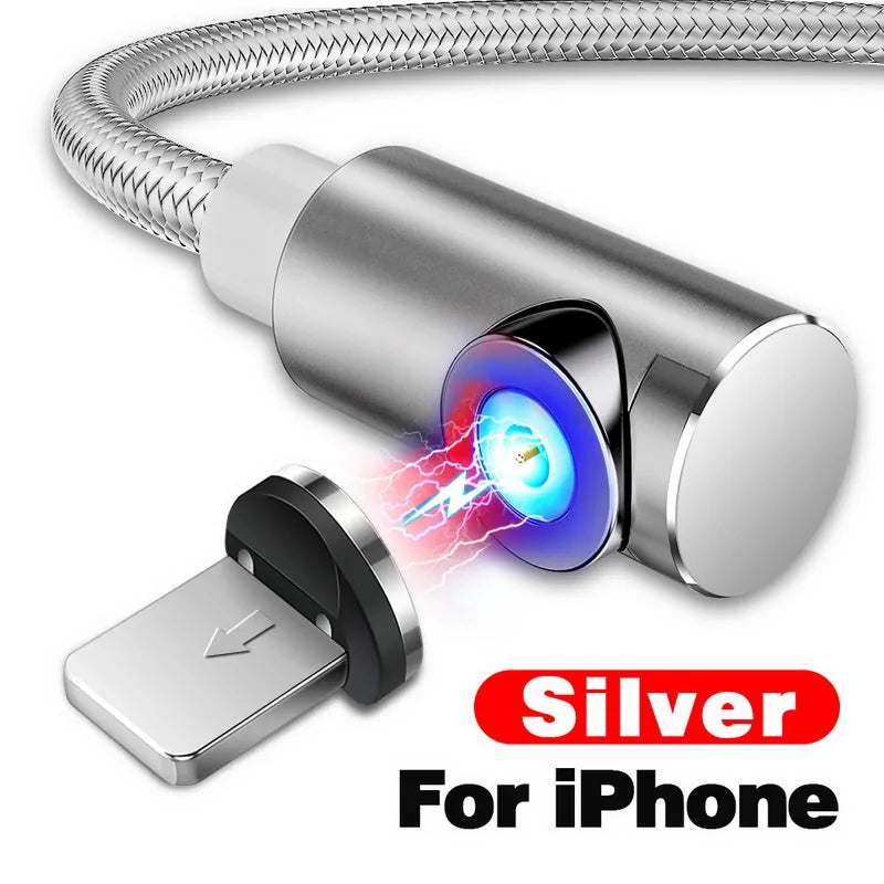 Magnetic Charging Cable Micro USB Type C iPhone