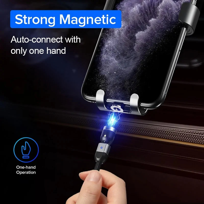 Magnetic USB Type C Micro Cable iPhone Charger