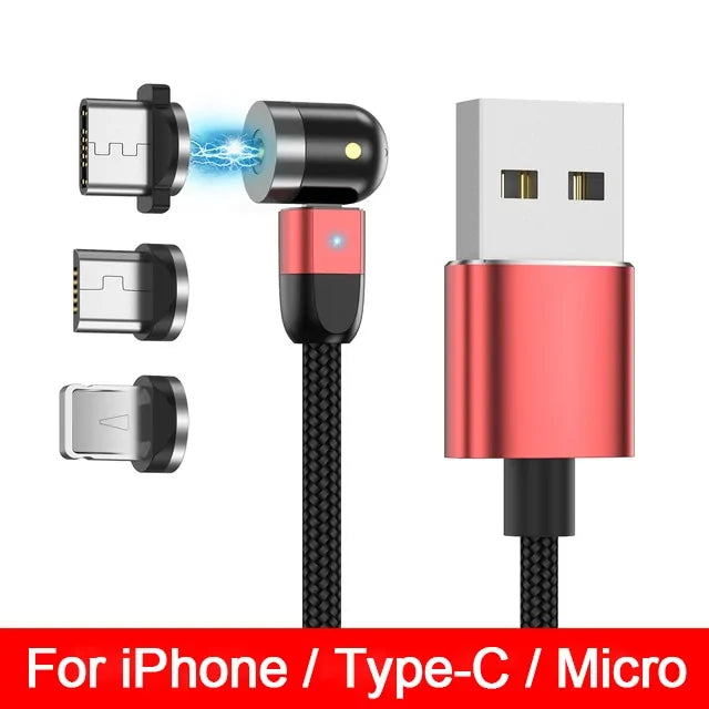 Magnetic USB Type C Micro Cable iPhone Charger