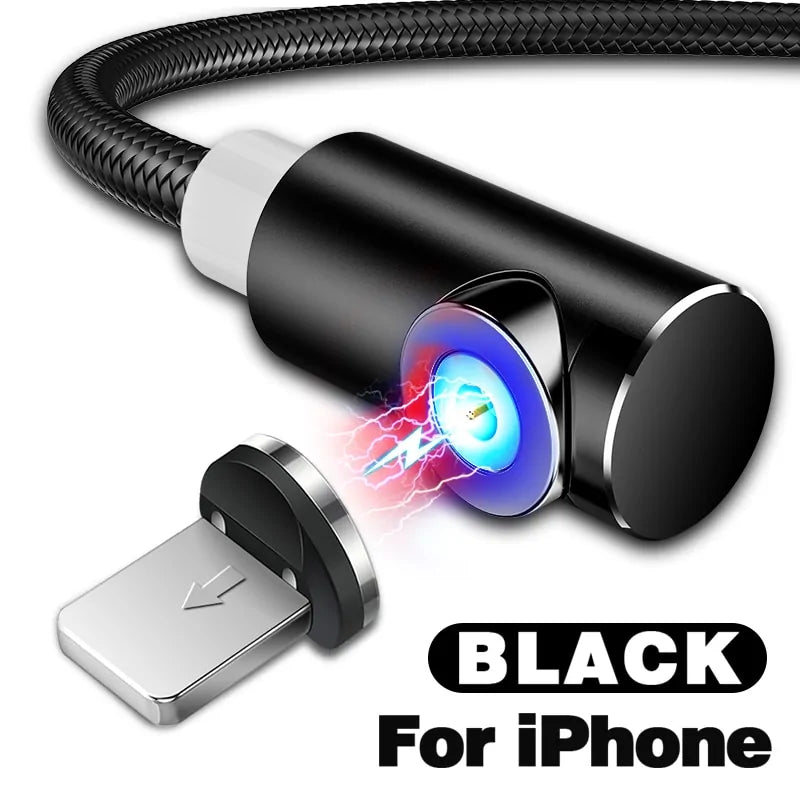 Magnetic Charging Cable Micro USB Type C iPhone