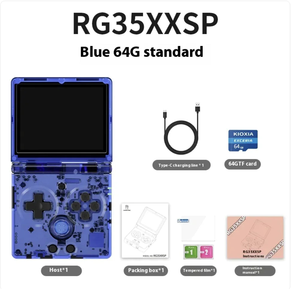 Handheld Game Console with IPS HD Screen