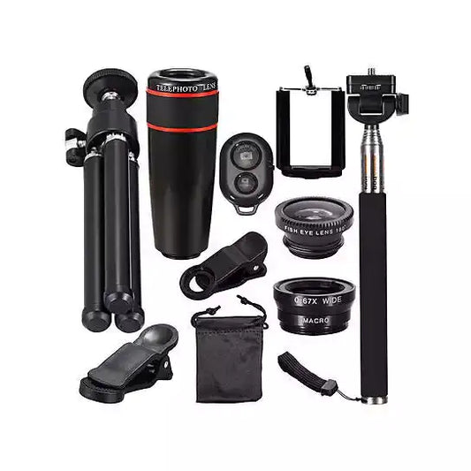 10 In 1 Smartphone Lens And Photography Selfie Bundle