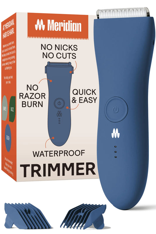 MERIDIAN Bikini Trimmer for Women and Body Hair Trimmer for Men