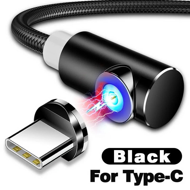 Magnetic Charging Cable Micro USB Type C iPhone