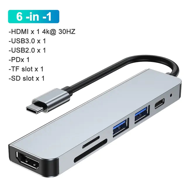 USB-C Multi-Hub Docking Station