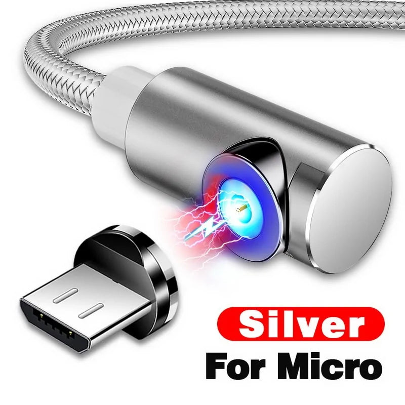 Magnetic Charging Cable Micro USB Type C iPhone