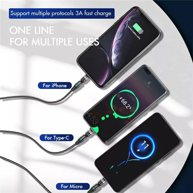 Magnetic USB Type C Micro Cable iPhone Charger